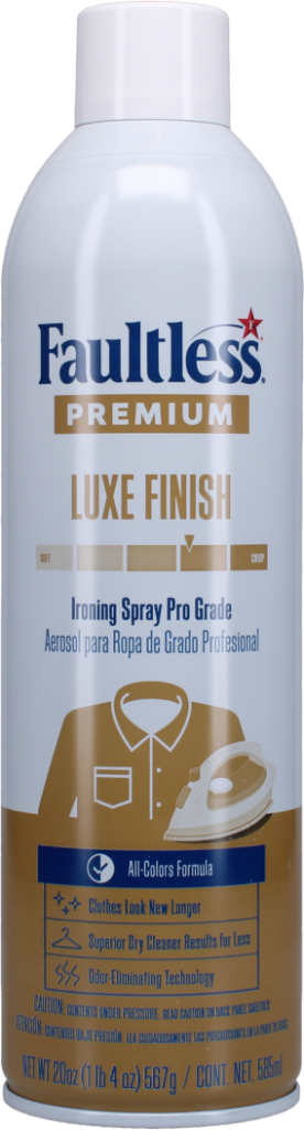 Faultless Niagara Premium Smooth Finish Ironing Spray Pro Grade