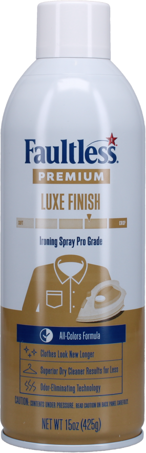 Faultless Premium Luxe Spray Starch (20 Oz, 4 Pack) Spray Starch For  Ironing That Makes Your Clothes New Again, Use As A Spray On Starch That  Reduces