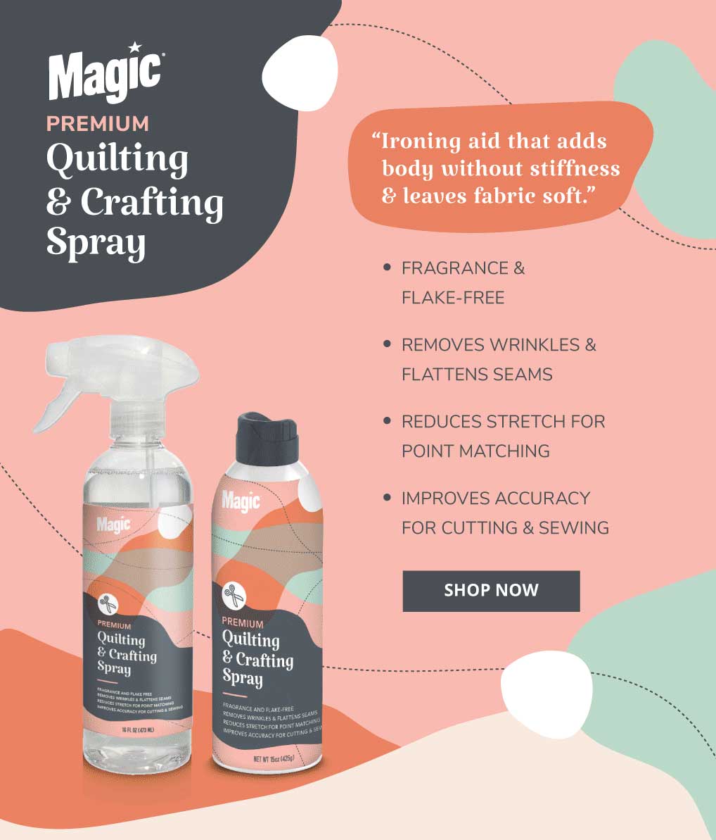Magic Quilting and Crafting Spray Buy Now